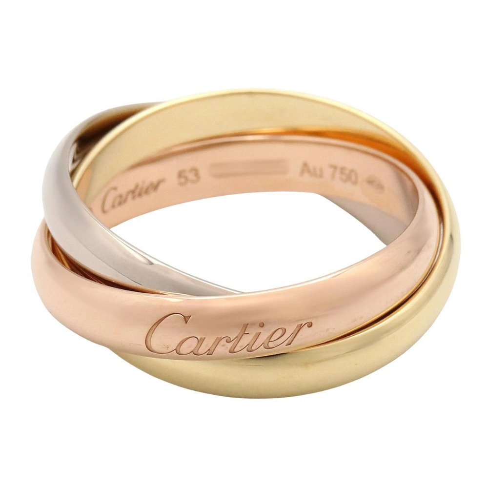 CARTIER 18k Gold Trinity Ring